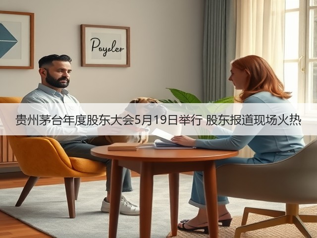 贵州茅台年度股东大会5月19日举行 股东报道现场火热(图4)