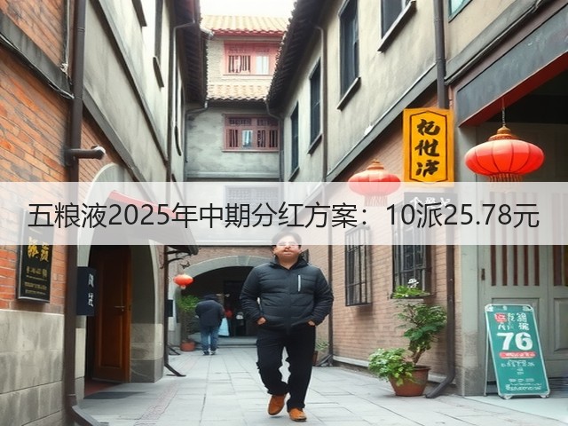 五粮液2025年中期分红方案：10派25.78元(图5)