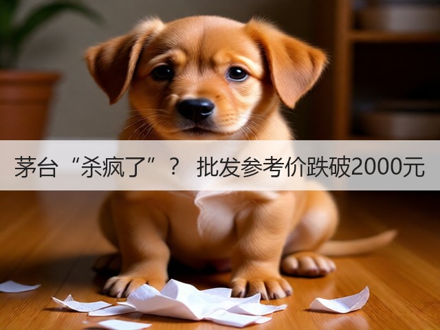 茅台“杀疯了”？ 批发参考价跌破2000元(图3)