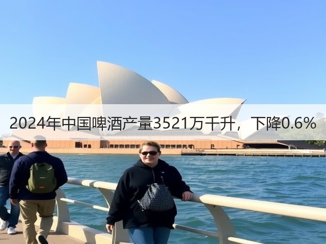 2024年中国啤酒产量3521万千升，下降0.6%(图1)