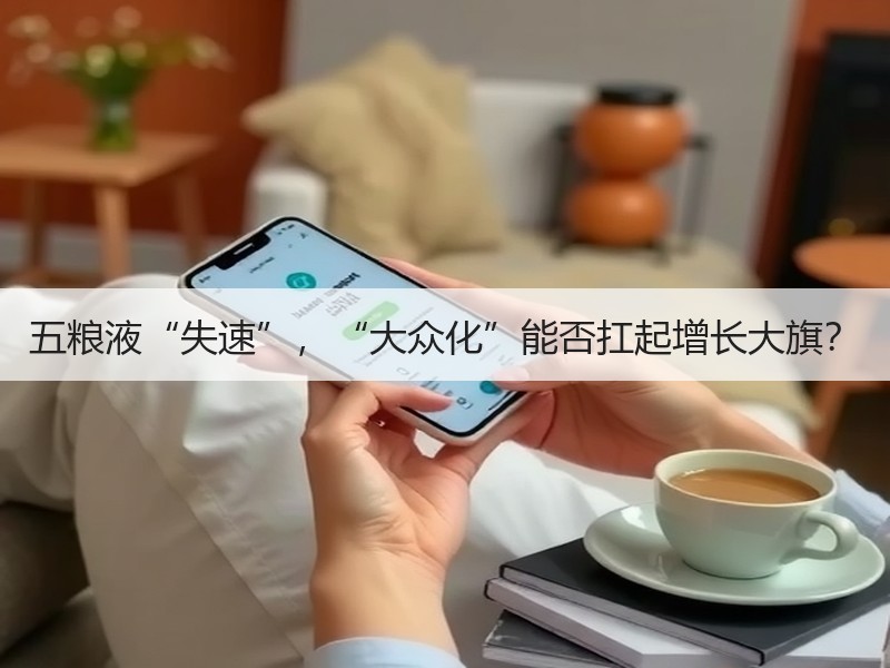 五粮液“失速”，“大众化”能否扛起增长大