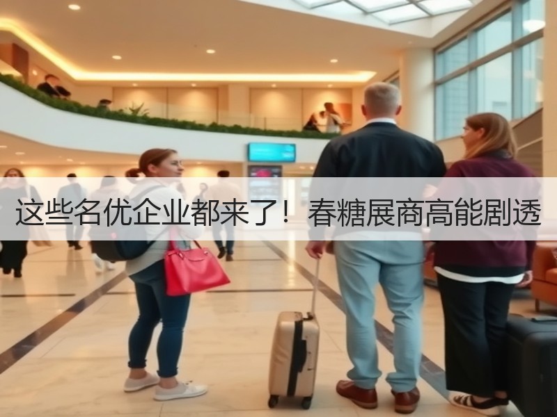 这些名优企业都来了！春糖展商高能剧透