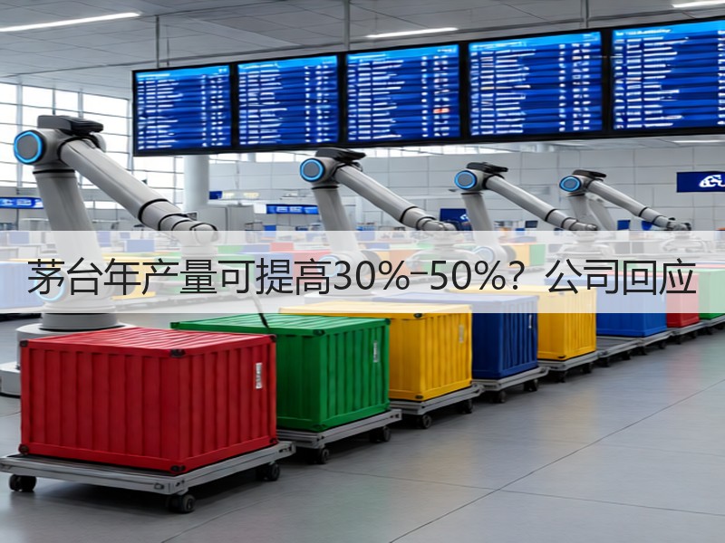 茅台年产量可提高30%―50%？公司回应