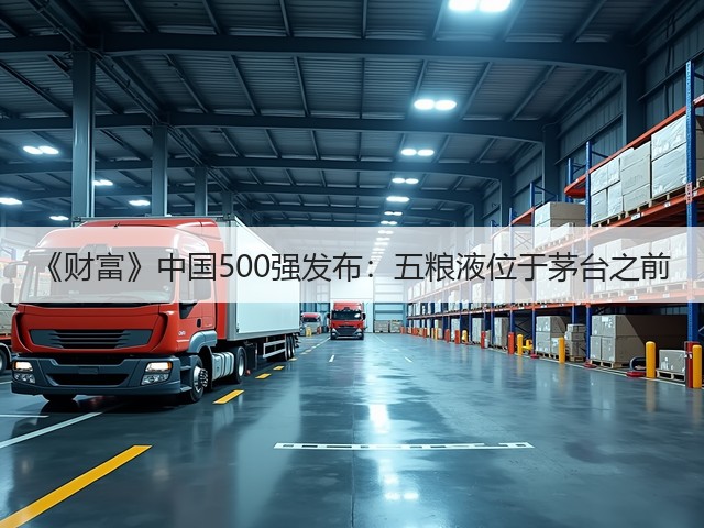 《财富》中国500强发布：五粮液位于茅台之前(图1)