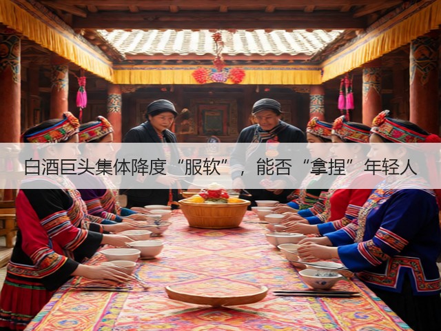 白酒巨头集体降度“服软”,能否“拿捏”年轻人(图2) 白酒巨头集体降度“服软”,能否“拿捏”年轻人(图2)