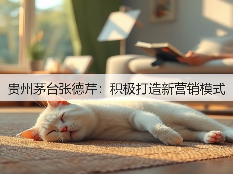贵州茅台张德芹：积极打造新营销模式
