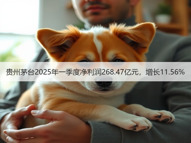 贵州茅台2025年一季度净利润268.47亿元，增长11.56%(图2)