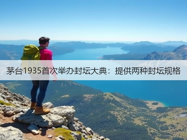 茅台1935首次举办封坛大典：提供两种封坛规格(图3)