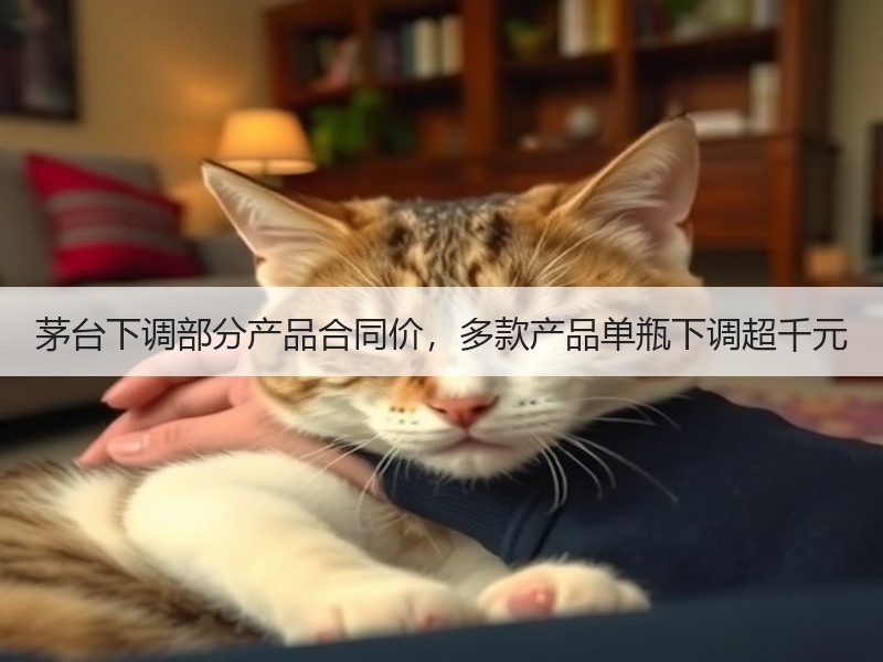 茅台下调部分产品合同价，多款产品单瓶下调