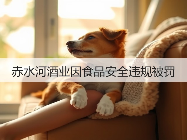 赤水河酒业因食品安全违规被罚(图1)