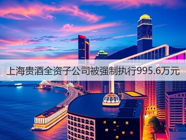 上海贵酒全资子公司被强制执行995.6万元(图4)