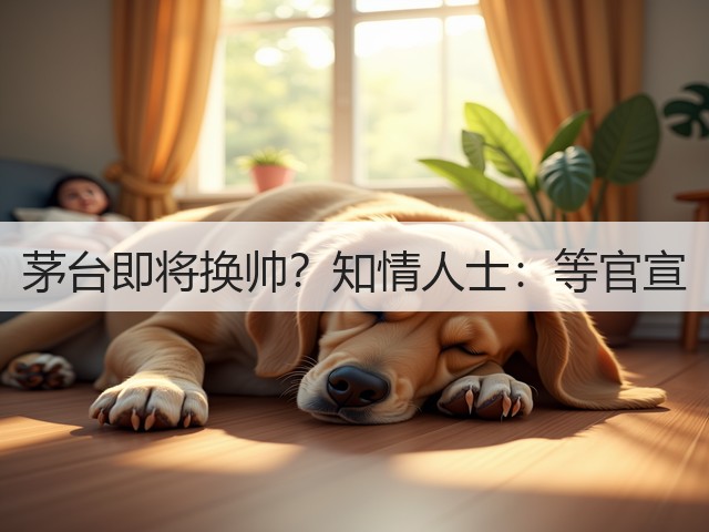 茅台即将换帅？知情人士：等官宣(图1)