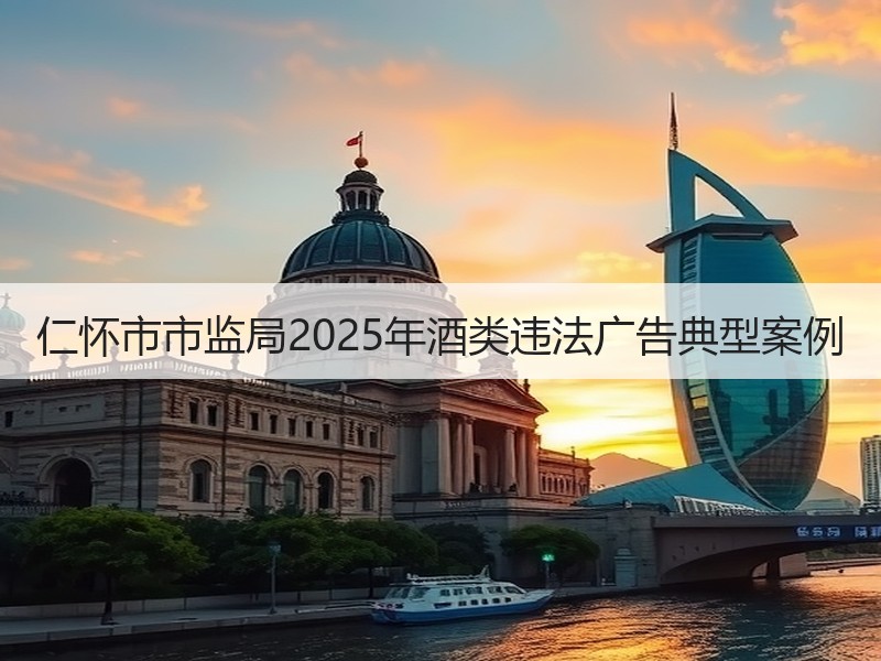 仁怀市市监局2025年酒类违法广告典型案