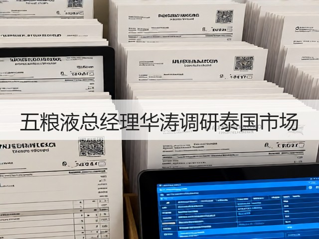 五粮液总经理华涛调研泰国市场(图4)