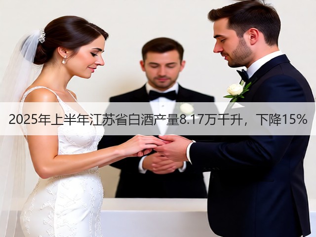 2025年上半年江苏省白酒产量8.17万千升，下降15%(图2)