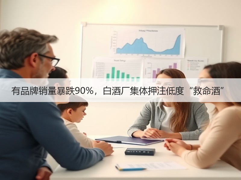 有品牌销量暴跌90%，白酒厂集体押注低度