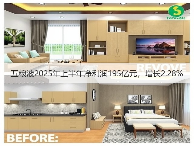 五粮液2025年上半年净利润195亿元，增长2.28%(图5)