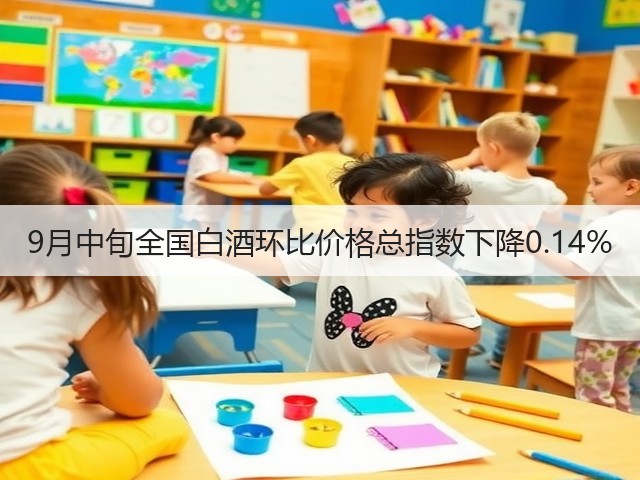 9月中旬全国白酒环比价格总指数下降0.14%(图2)