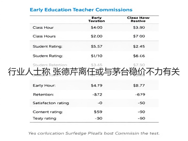 行业人士称 张德芹离任或与茅台稳价不力有