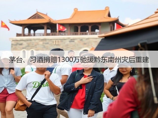 茅台、习酒捐赠1300万驰援黔东南州灾后重建(图4)