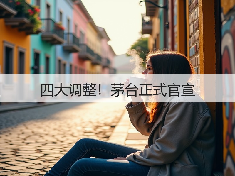 四大调整！茅台正式官宣