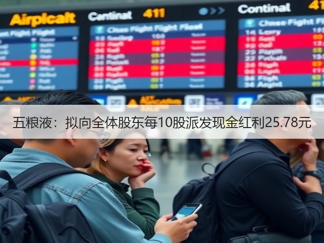五粮液：拟向全体股东每10股派发现金红利25.78元(图1)