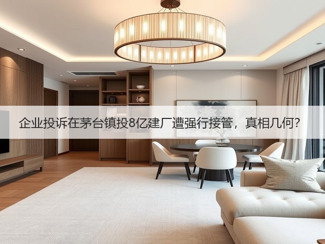 企业投诉在茅台镇投8亿建厂遭强行接管，真相几何？(图3)