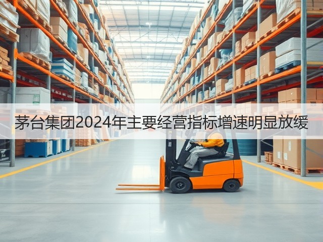 茅台集团2024年主要经营指标增速明显放缓(图2)