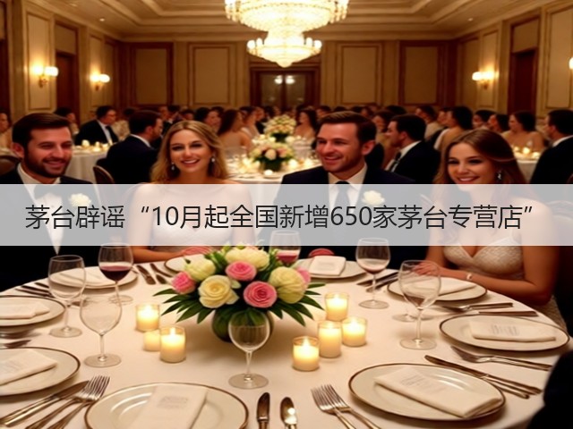 茅台辟谣“10月起全国新增650家茅台专营店”(图2)