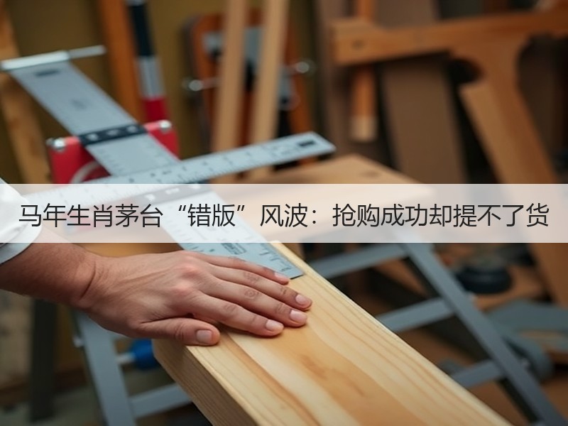 马年生肖茅台“错版”风波：抢购成功却提不