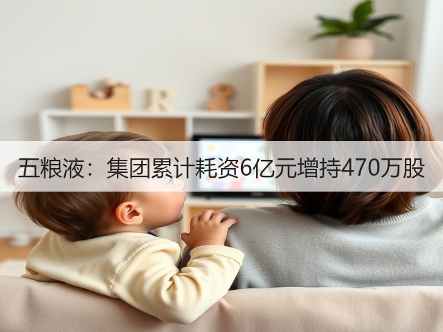 五粮液：集团累计耗资6亿元增持470万股(图1)