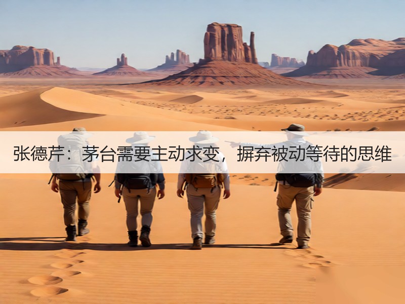 张德芹：茅台需要主动求变，摒弃被动等待的