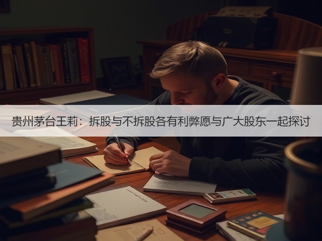 贵州茅台王莉：拆股与不拆股各有利弊愿与广大股东一起探讨(图5)