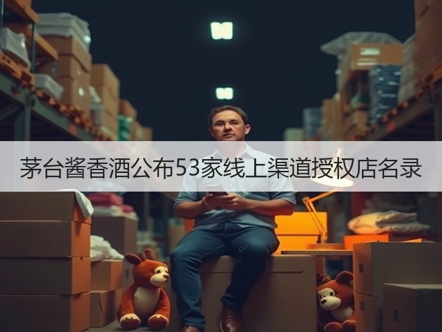茅台酱香酒公布53家线上渠道授权店名录(图1)