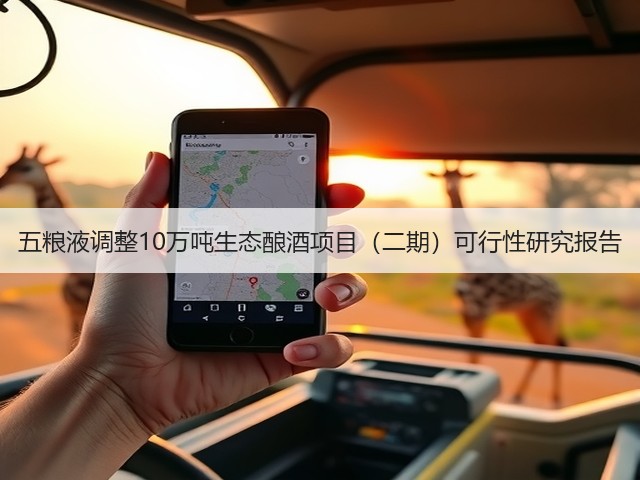五粮液调整10万吨生态酿酒项目（二期）可行性研究报告(图3)