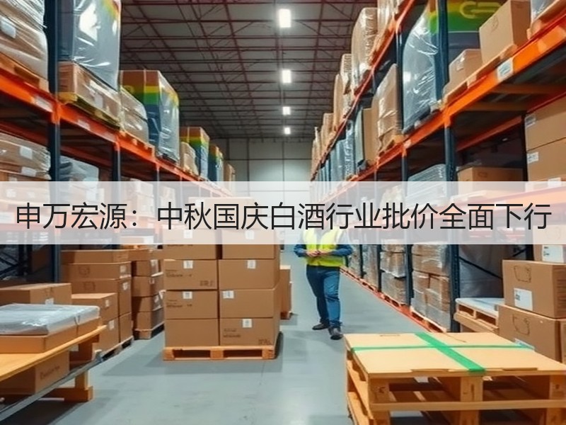 申万宏源：中秋国庆白酒行业批价全面下行