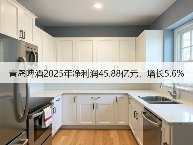 青岛啤酒2025年净利润45.88亿元，