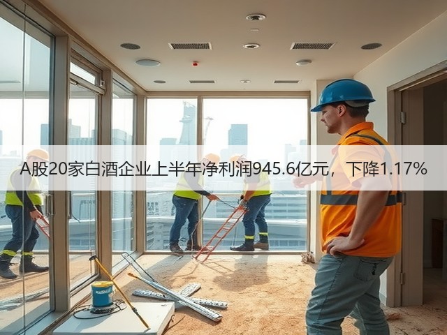 A股20家白酒企业上半年净利润945.6亿元，下降1.17%(图2)