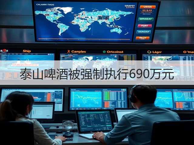 泰山啤酒被强制执行690万元(图1)