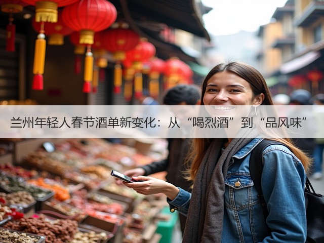 兰州年轻人春节酒单新变化：从“喝烈酒”到“品风味”(图2)