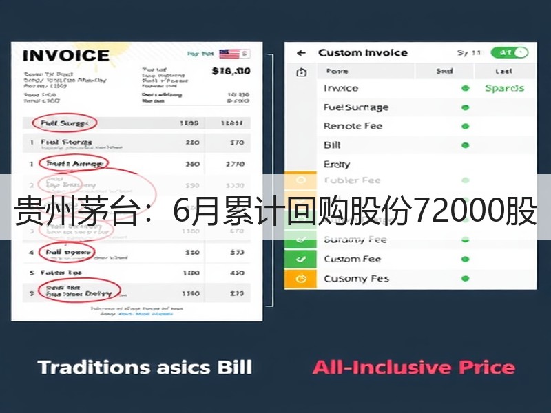 贵州茅台：6月累计回购股份72000股