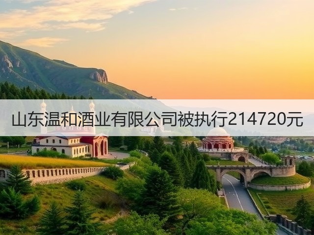 山东温和酒业有限公司被执行214720元(图4)