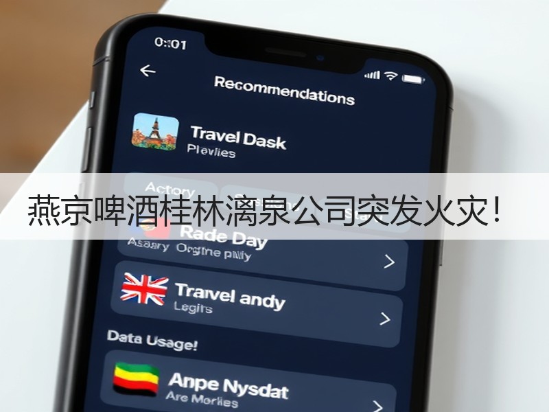 燕京啤酒桂林漓泉公司突发火灾！