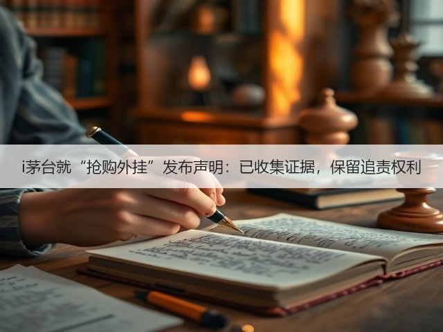 i茅台就“抢购外挂”发布声明：已收集证据，保留追责权利(图5)