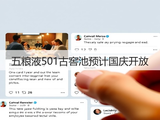 五粮液501古窖池预计国庆开放(图4)