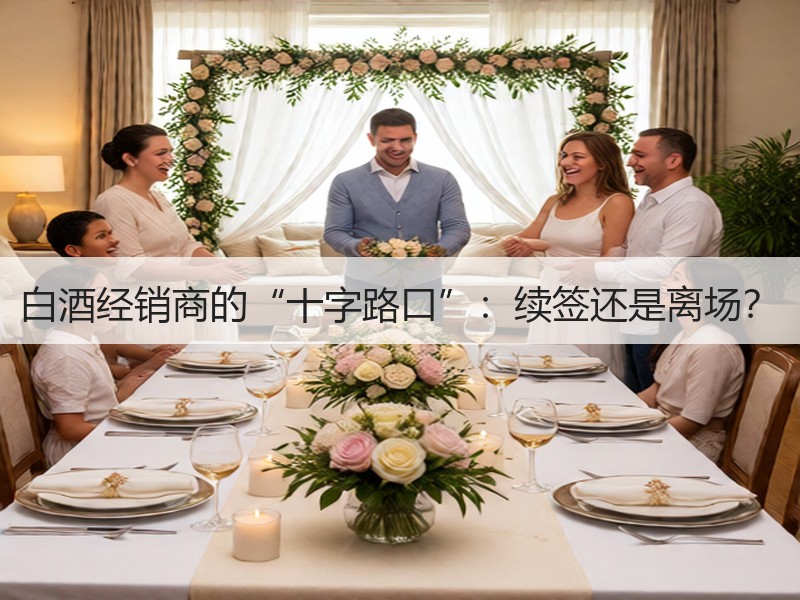 白酒经销商的“十字路口”：续签还是离场？