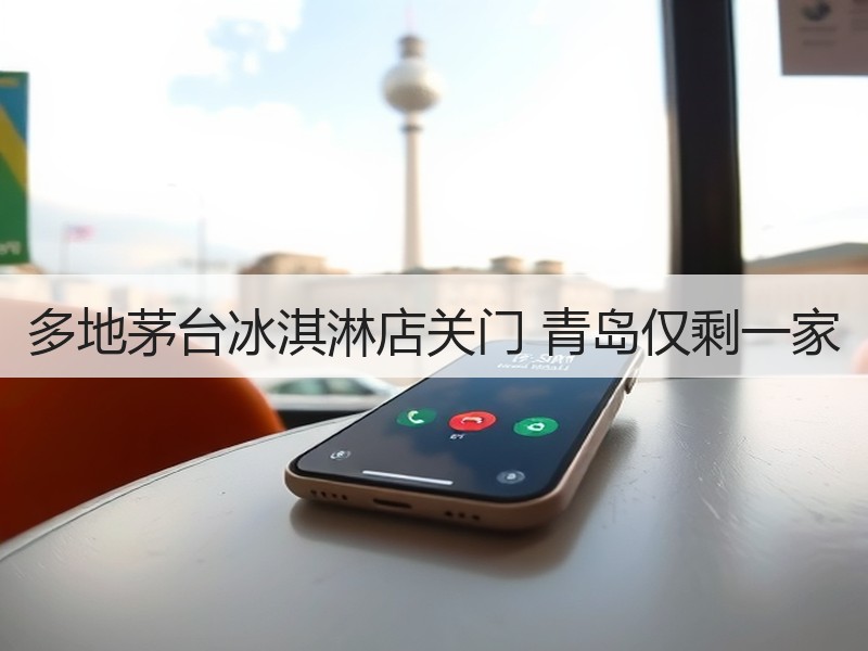 多地茅台冰淇淋店关门 青岛仅剩一家