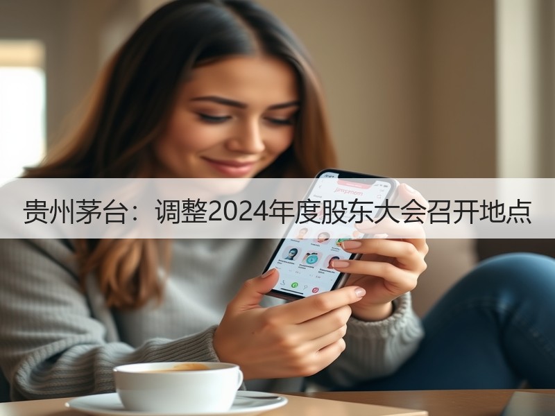 贵州茅台：调整2024年度股东大会召开地