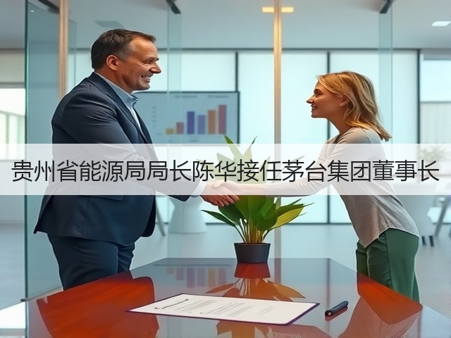 贵州省能源局局长陈华接任茅台集团董事长(图4)
