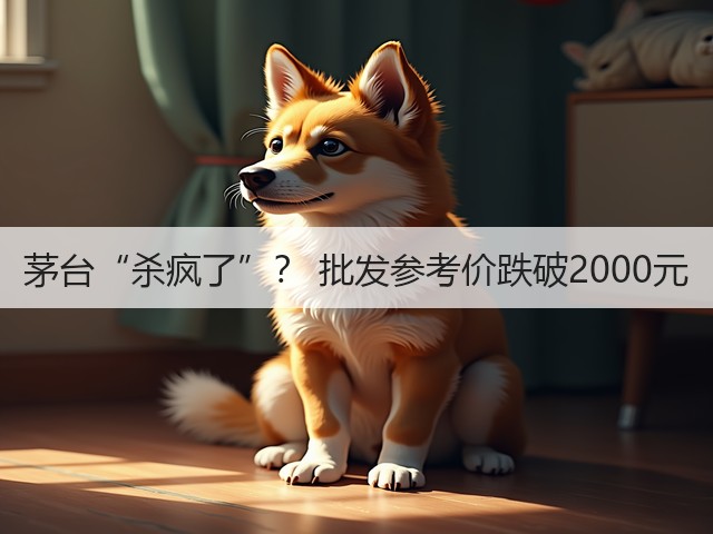 茅台“杀疯了”？ 批发参考价跌破2000元(图3)